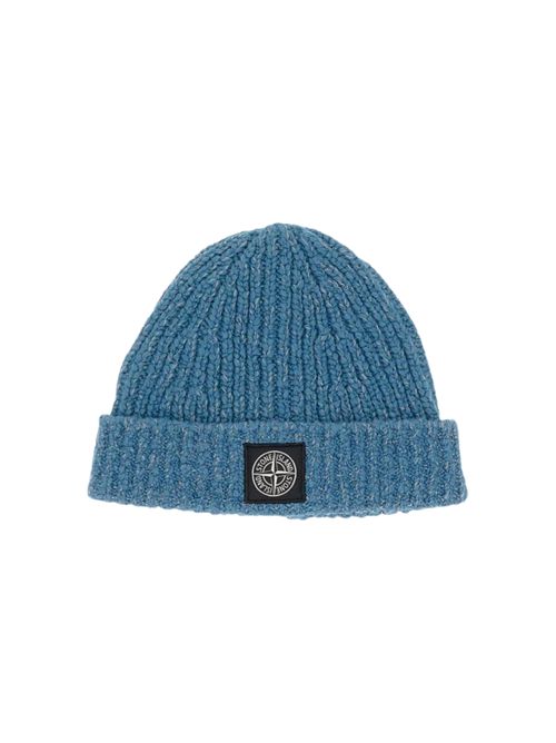 Cappello Benie N100014 in lana mouliné STONE ISLAND | N100014S00N1V0M57